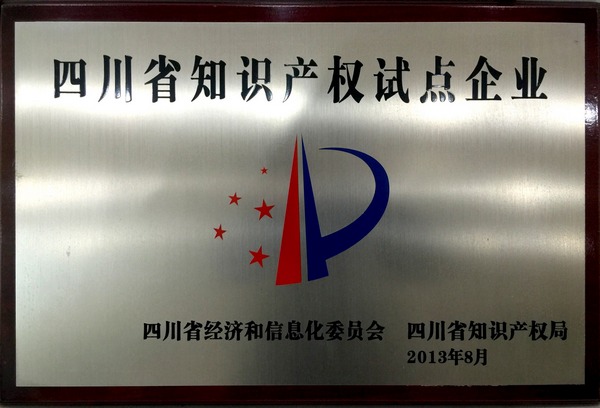 四川省知识产权试点企业