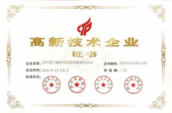 高新技术企业